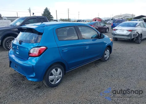 2024 Mitsubishi Mirage Es/Le z USA, uszkodzony, nr VIN ML32AUHJXRH020042